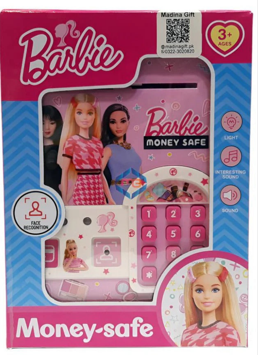 ATM Toy for Kids – Fingerprint & Card Unlock Money Saver Piggy Bank with Educational Modes
