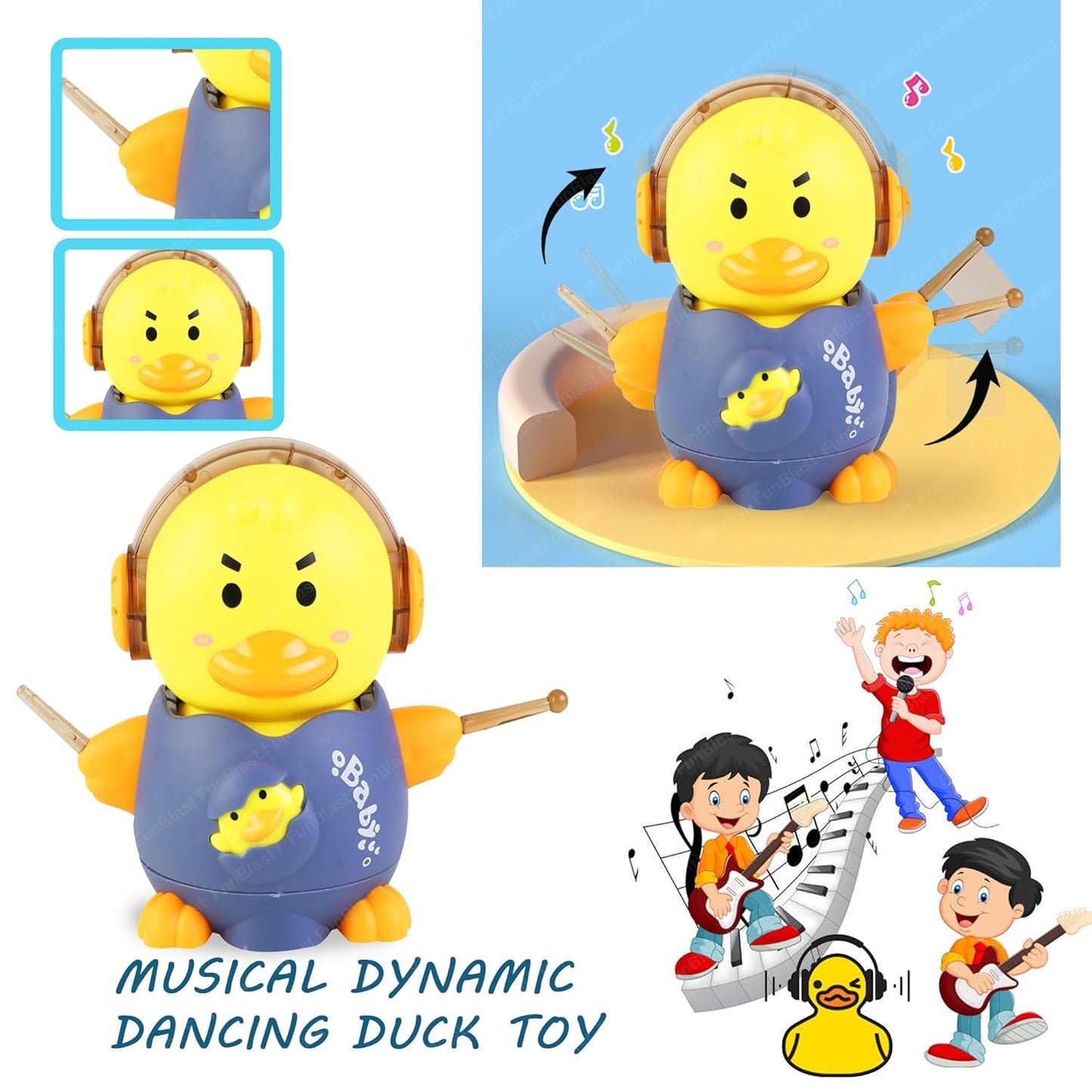 Musical Dancing Duck Toy