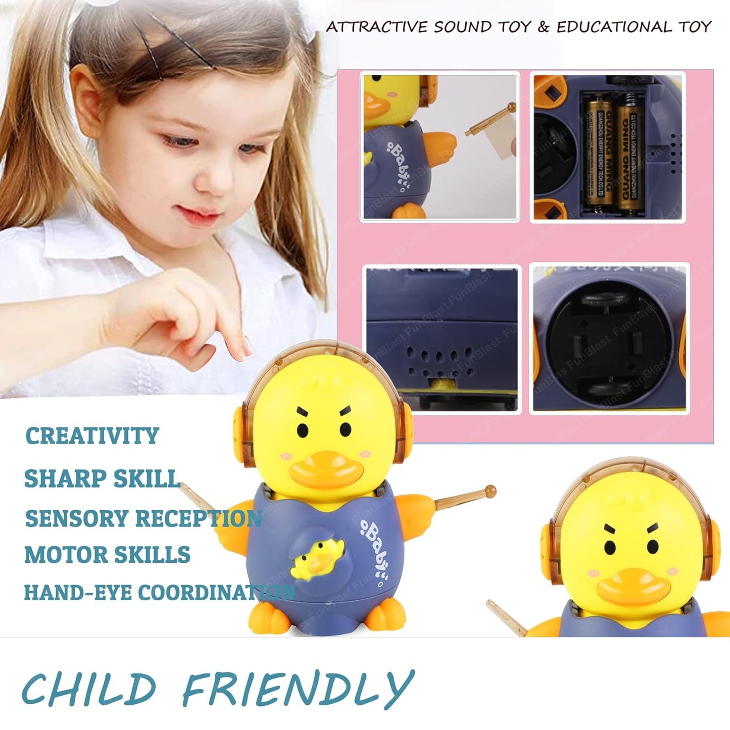 Musical Dancing Duck Toy