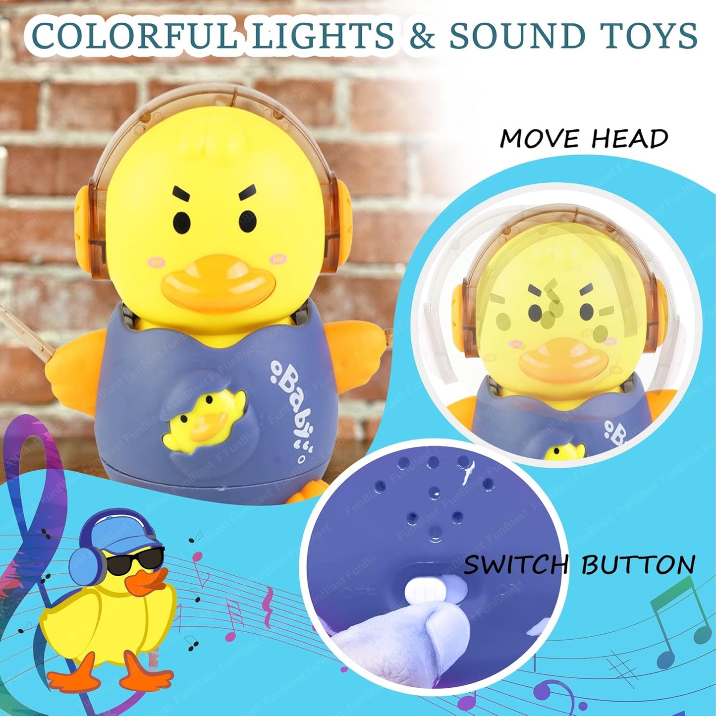 Musical Dancing Duck Toy