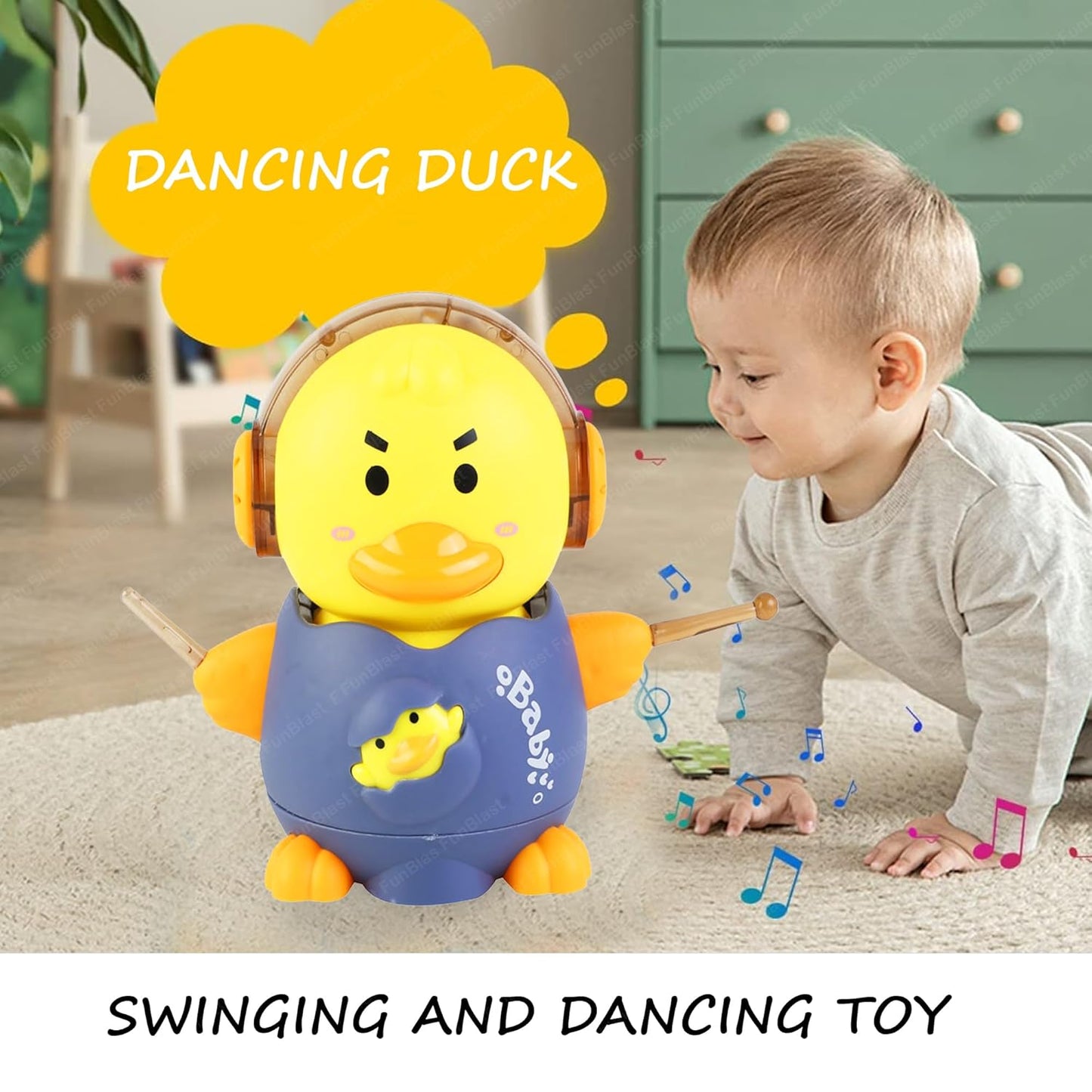 Musical Dancing Duck Toy