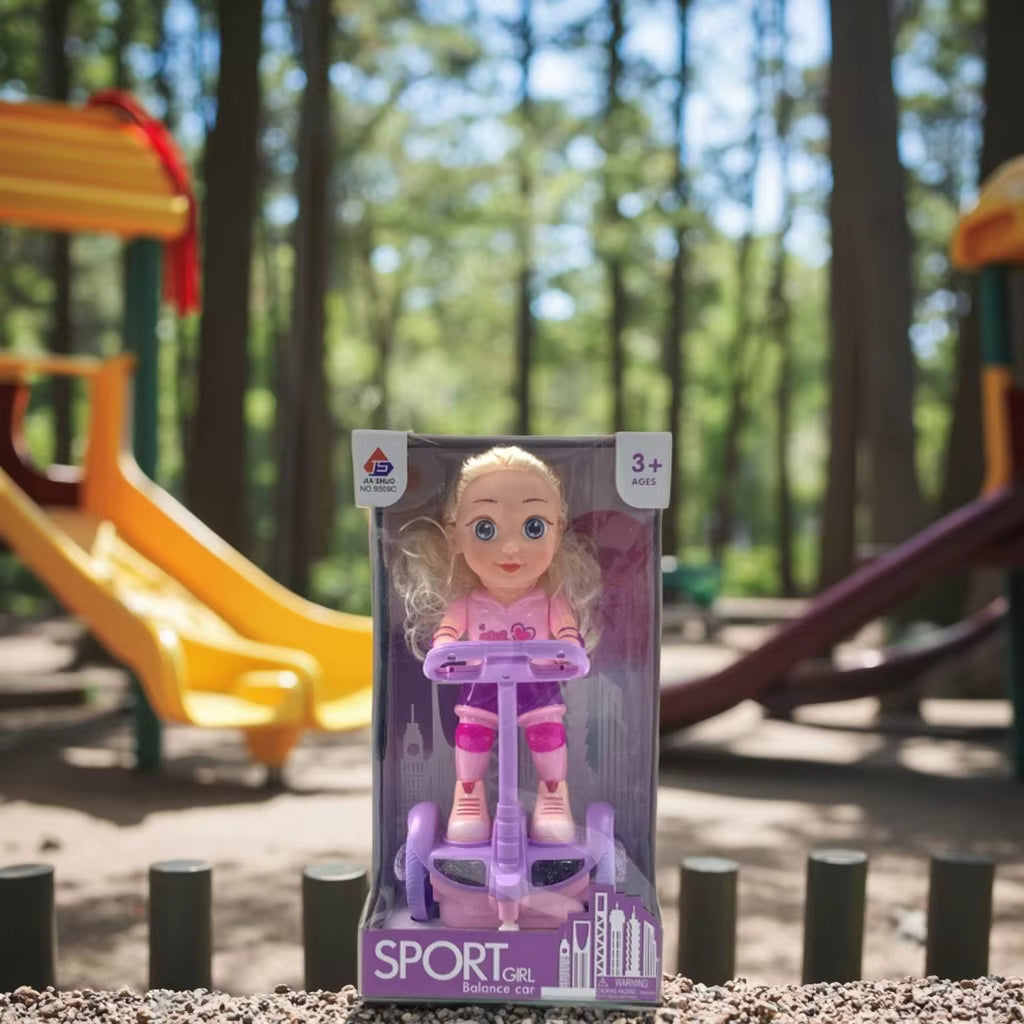 New Sport Girl Balance Car Doll for Girls