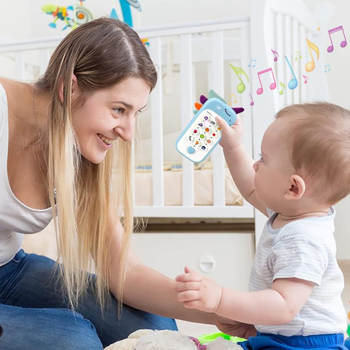 Musical Mobile Phone and Teething Toy