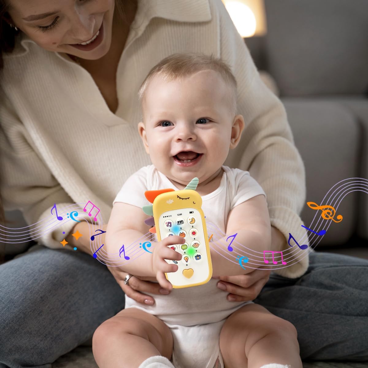 Musical Mobile Phone and Teething Toy