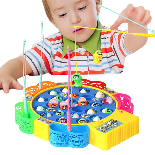 Electric Fishing Paly Set Game for Kids