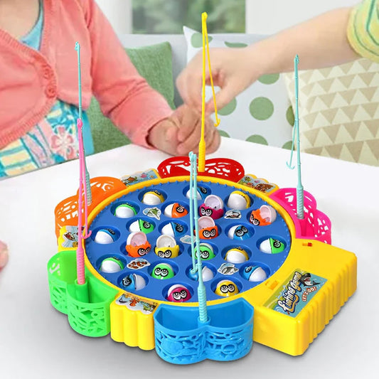 Electric Fishing Paly Set Game for Kids