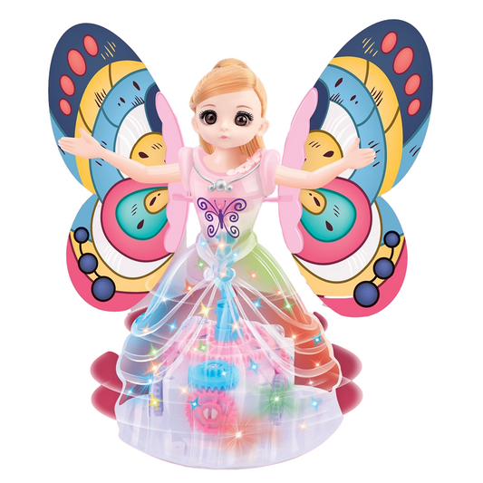 Princess Doll Children's Electric Toy Dance fairy Lights Princess Light Toys for Girls