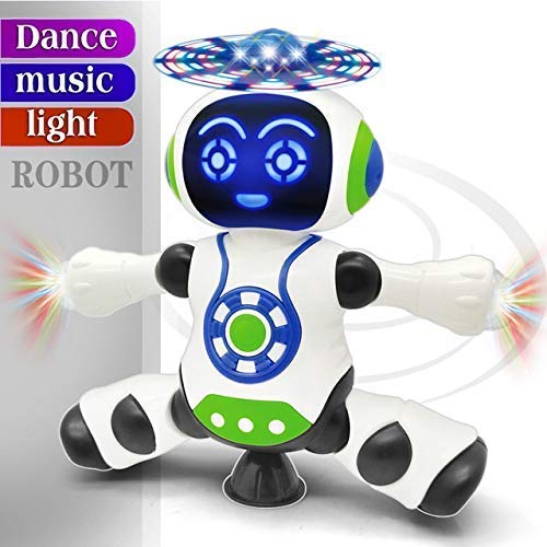 Naughty Robot Toy with Lights & Sound