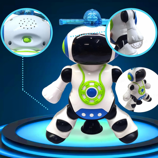 Naughty Robot Toy with Lights & Sound