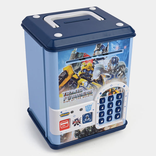 ATM Toy for Kids – Transformer Style Money Saver Safe Box with Light & Sound (Ages 3+)
