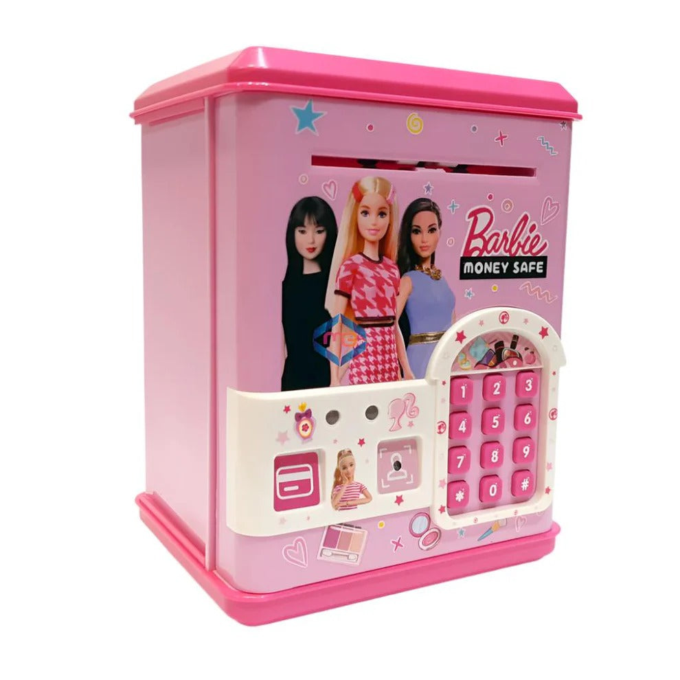ATM Toy for Kids – Fingerprint & Card Unlock Money Saver Piggy Bank with Educational Modes
