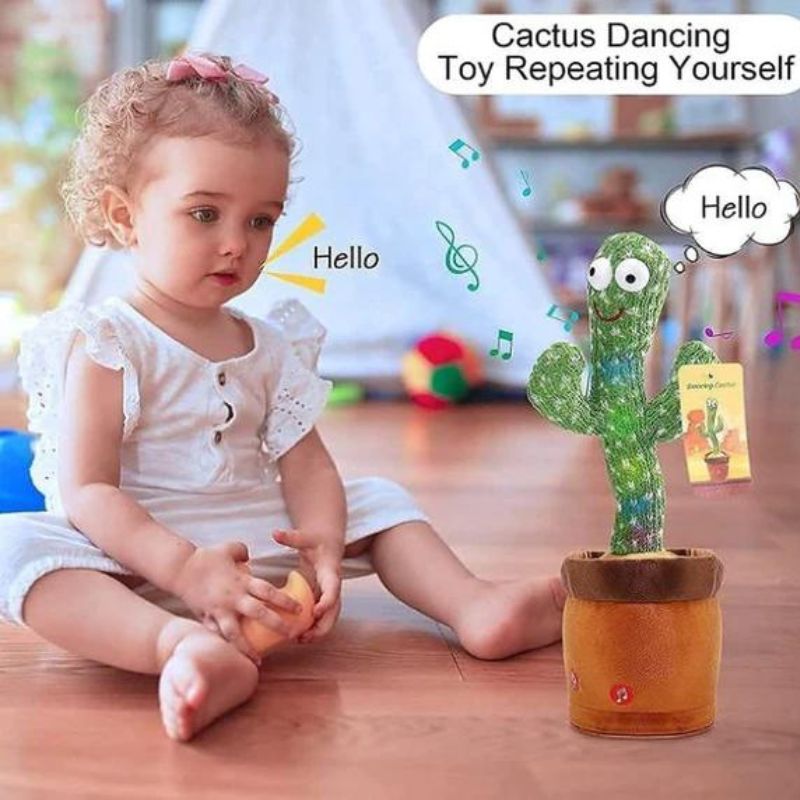 Dancing Cactus Toy - Repeat and Sing After me