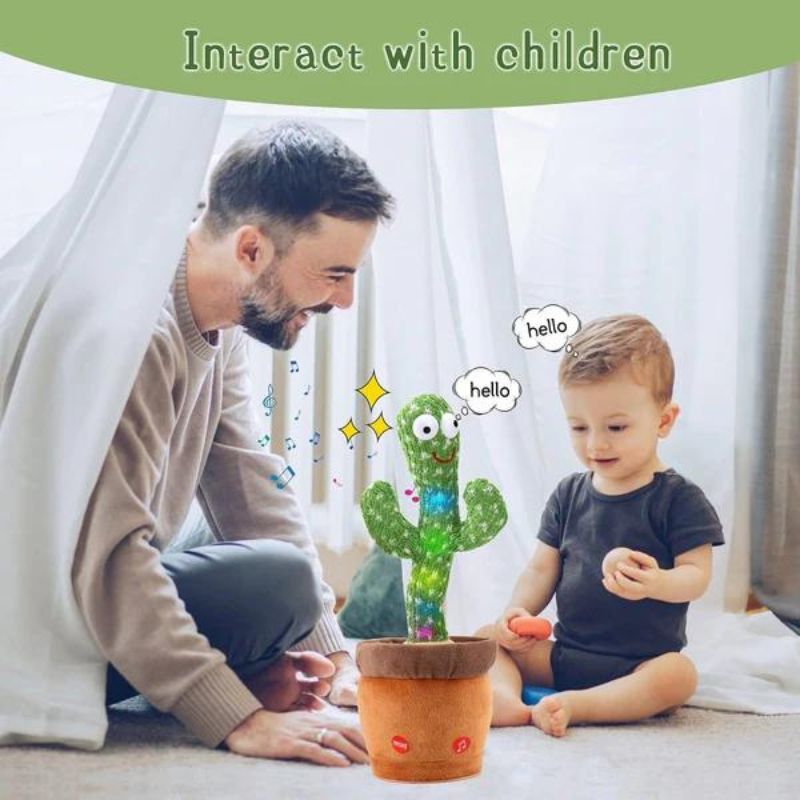 Dancing Cactus Toy - Repeat and Sing After me