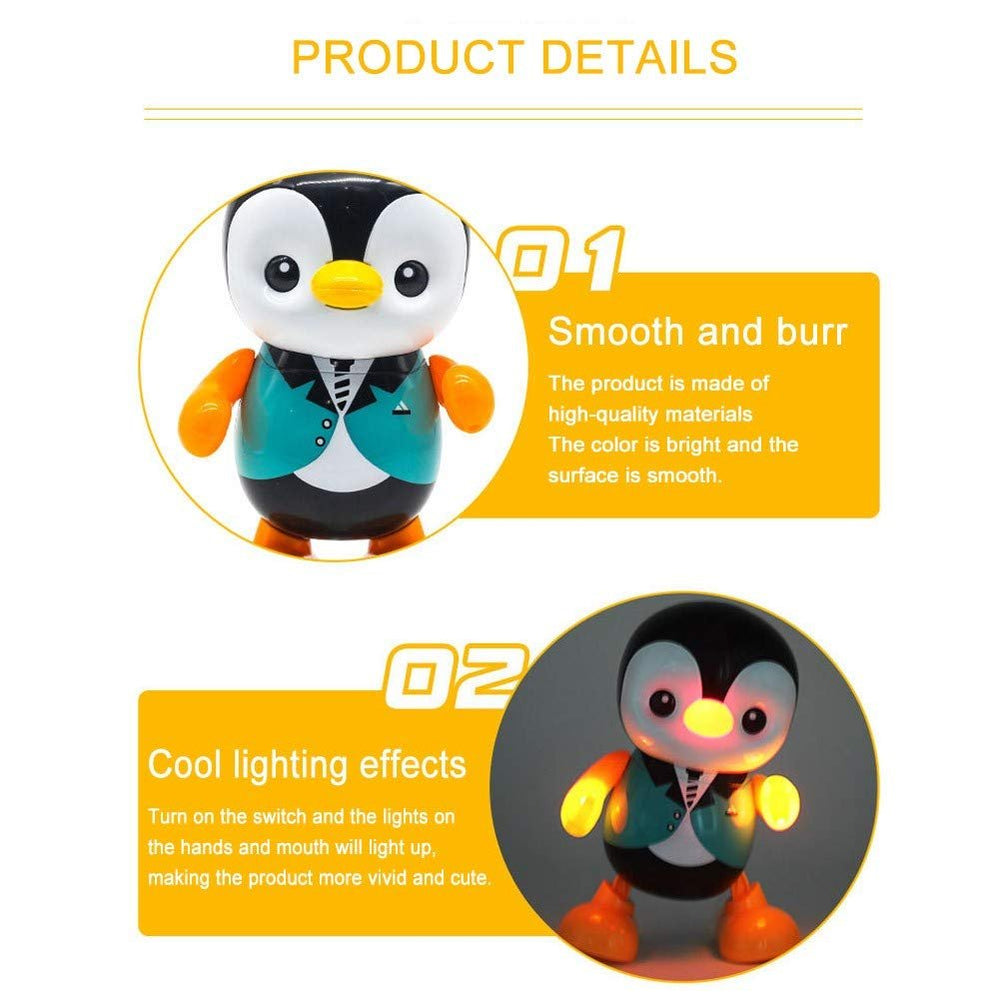 Penguine Toy with Light and Musi c - Baby Gifts