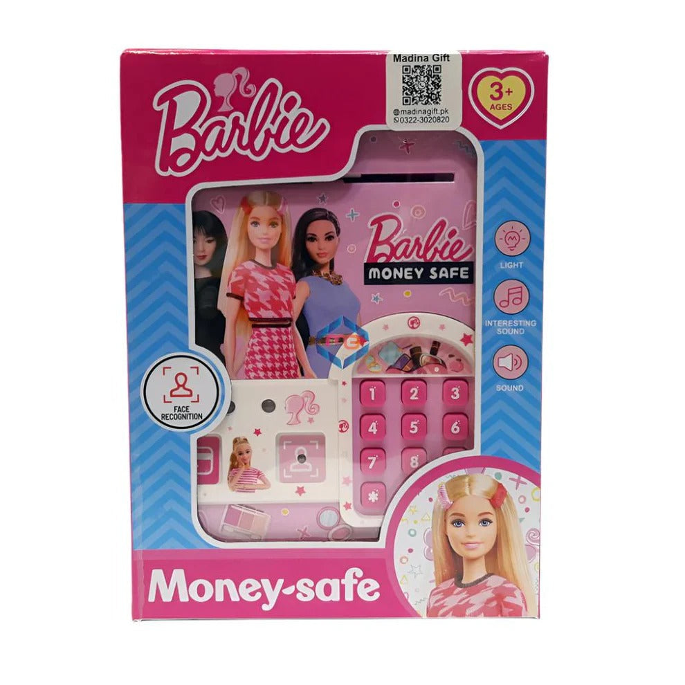 ATM Toy for Kids – Fingerprint & Card Unlock Money Saver Piggy Bank with Educational Modes