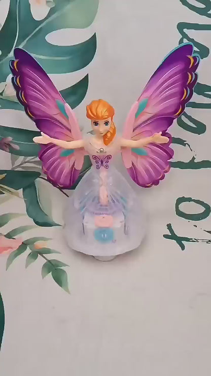 Princess Doll Children's Electric Toy Dance fairy Lights Princess Light Toys for Girls