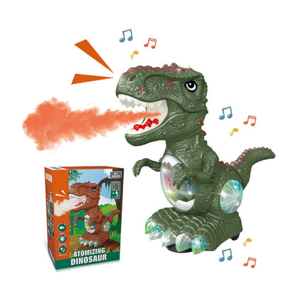 Musical Dinosaur with Atomization Spray Smoke Effect, Birthday Toy Gift