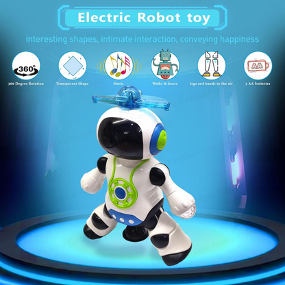Naughty Robot Toy with Lights & Sound
