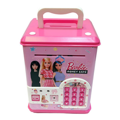ATM Toy for Kids – Fingerprint & Card Unlock Money Saver Piggy Bank with Educational Modes